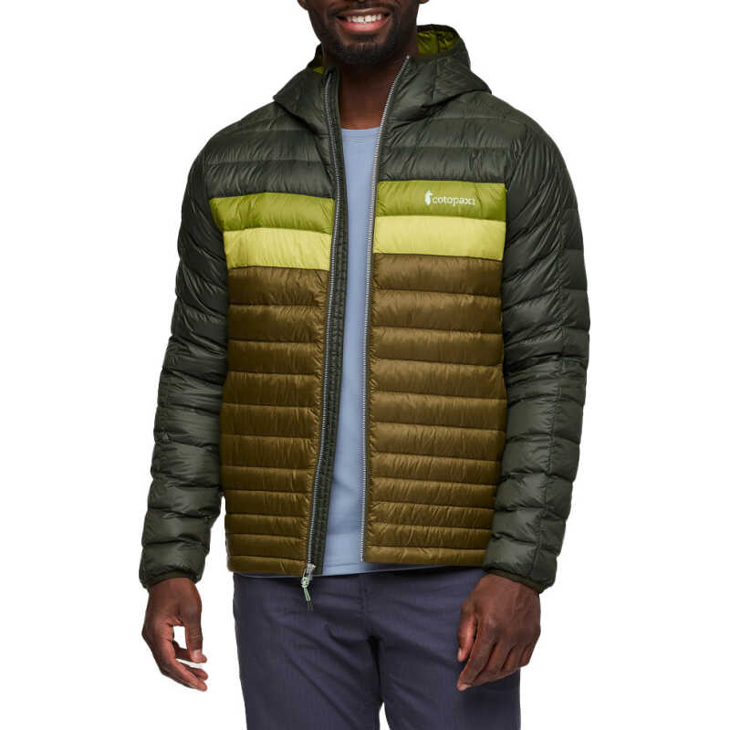 Cotopaxi Men's Fuego Down Hooded Jacket Woods And Live Oak