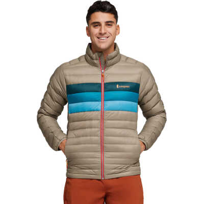 Cotopaxi Men's Fuego Down Jacket Stone Stripes