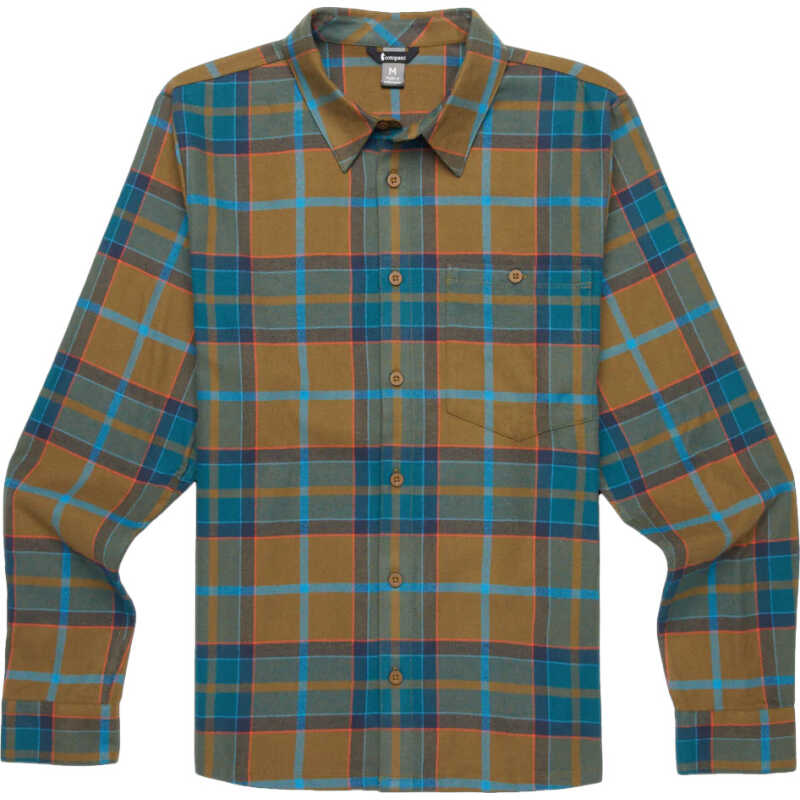 Cotopaxi Men's Quedo Flannel Shirt Live Oak Plaid