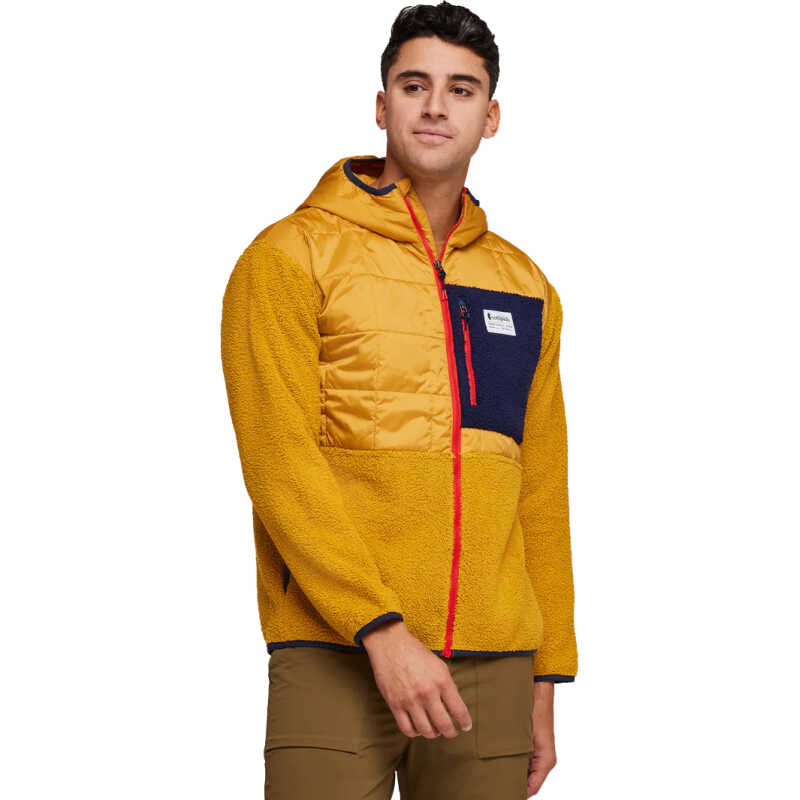 Cotopaxi Men's Trico Hybrid Hooded Jacket Amber & Amber