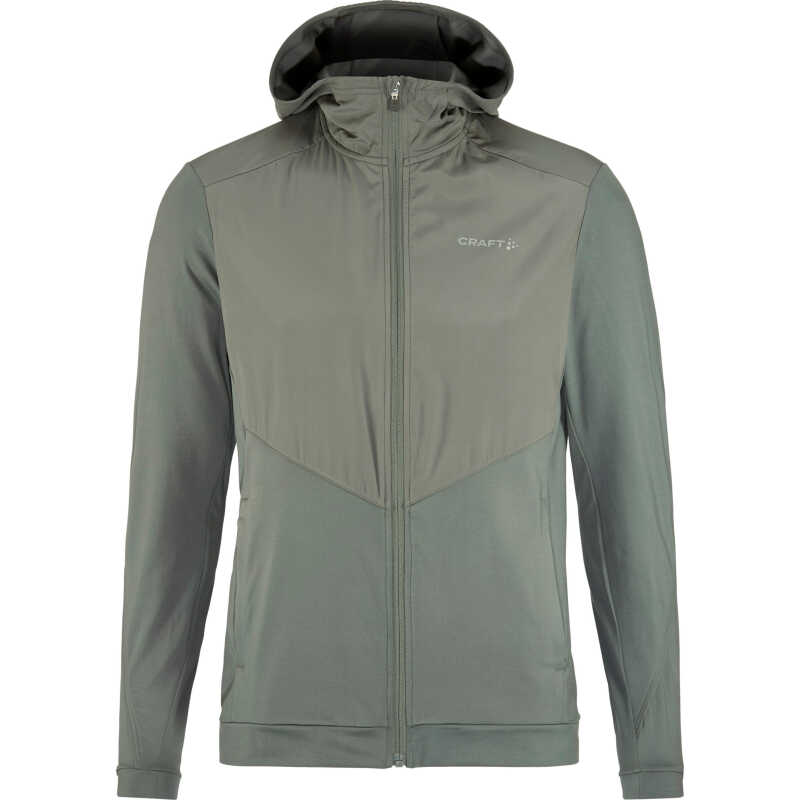 Craft Men's Advance Essence Jersey Hood Jacket 2 Leaf Craft Men's Advance Essence Jersey Hood Jacket 2 Leaf