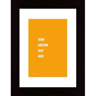 Custom Text Poster