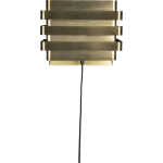 DUTCHBONE Dumont vägglampa - mässingsjärn