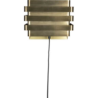 DUTCHBONE Dumont vägglampa - mässingsjärn