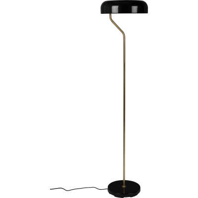 DUTCHBONE Eclipse golvlampa - svart och mässingsjärn