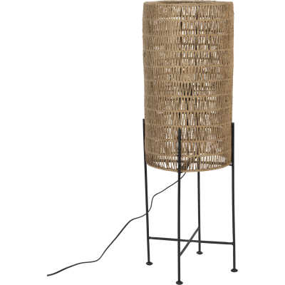 DUTCHBONE Kari golvlampa - naturjute och järn