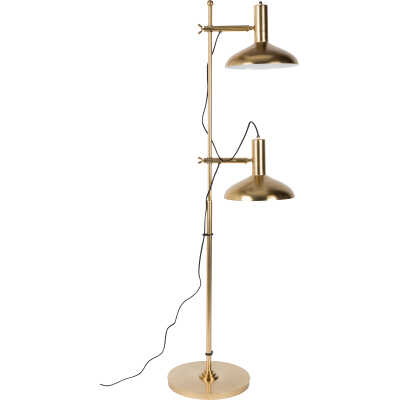 DUTCHBONE Karish golvlampa - mässingsjärn