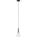 DUTCHBONE Poppy taklampa, hög - vit keramik