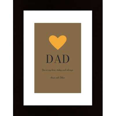 Dad, You'Re My Hero, Today And Always. Poster