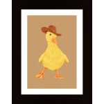 Daphne The Cowgirl Duckling Poster