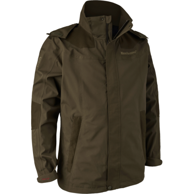 Deerhunter Men's Track Rain Jacket Canteen