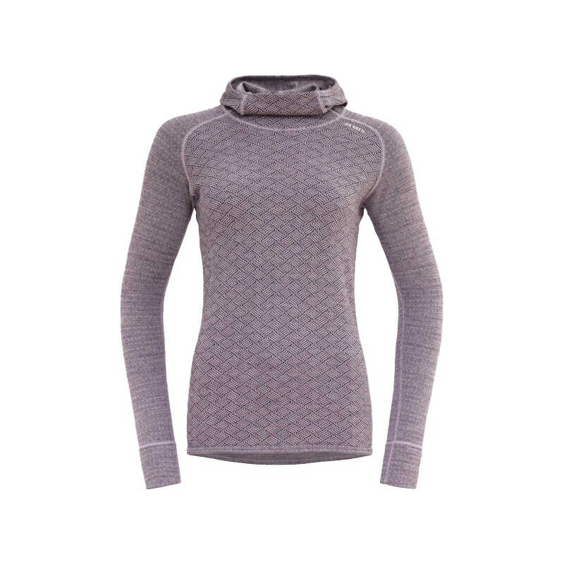 Devold Women's Kvitegga Merino 230 Hoodie Orchid Devold Women's Kvitegga Merino 230 Hoodie Orchid