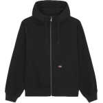 Dickies Men's Duck Canvas Hooded Unlined Jacket Stone Washed Black
