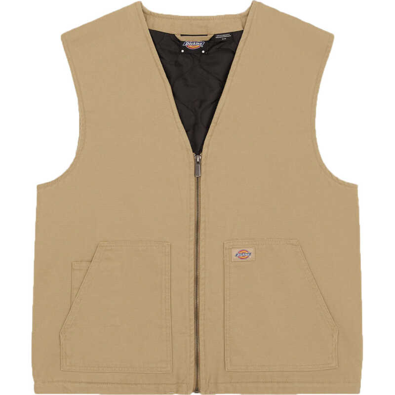 Dickies Men's Duck Canvas Summer Vest Sw Desert Sand Dickies Men's Duck Canvas Summer Vest Sw Desert Sand