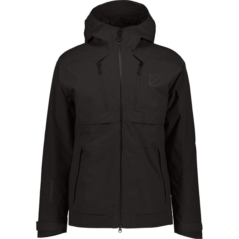 Didriksons Men's Povel Jacket 2 Black Didriksons Men's Povel Jacket 2 Black