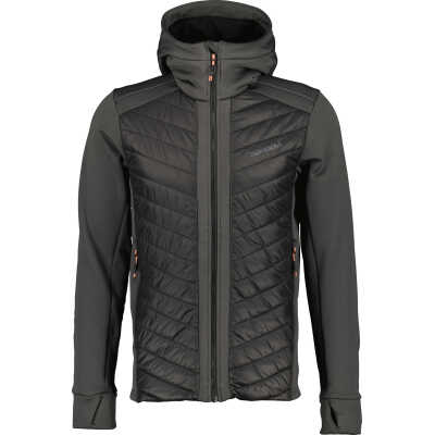 Didriksons Men's Zuko Full Zip Coal Black