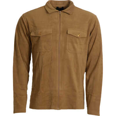 Dobsom Men's Pescara Fleece Shirt Brown
