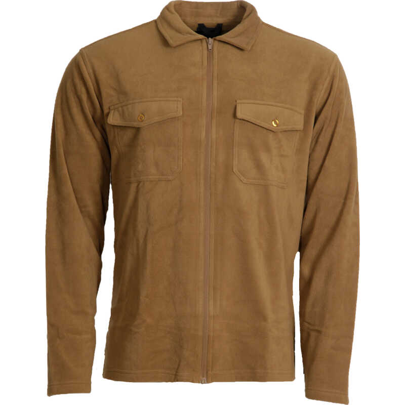 Dobsom Men's Pescara Fleece Shirt Brown Dobsom Men's Pescara Fleece Shirt Brown