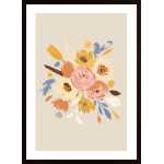 Dolson - Floral Ecru Poster