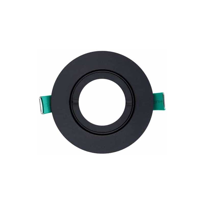 Downlight Start Spot Housing Round Justerbar IP44 Svart Downlight Start Spot Housing Round Justerbar IP44 Svart
