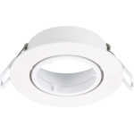 Downlight Sylspot Housing Round Justerbar IP20 Vit