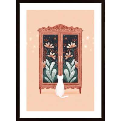 Dreaming Cat Poster