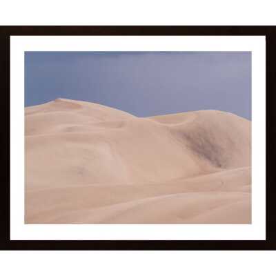 Dunes In Desert Poster