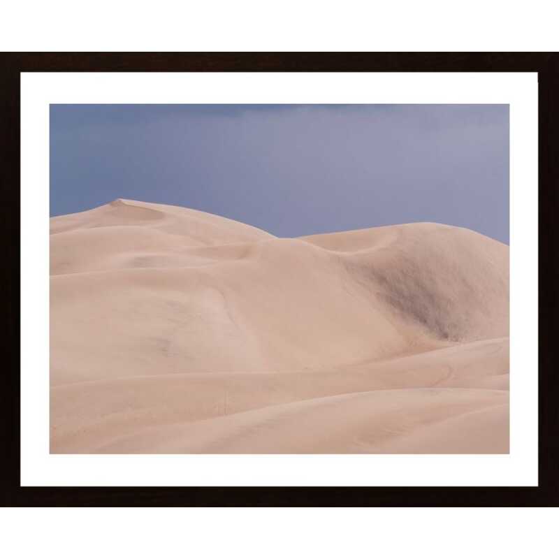 Dunes In Desert Poster