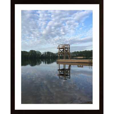 Early Morning By The Lake Collection 1 Poster