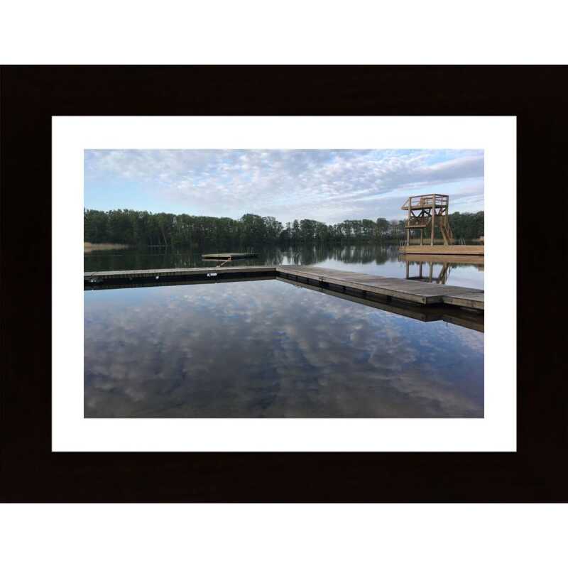 Early Morning By The Lake Collection 2 Poster