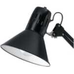 Eglo FIRMO - Skrivbordslampa - 1 uttag - klämmonterbar - E27 - shiny black