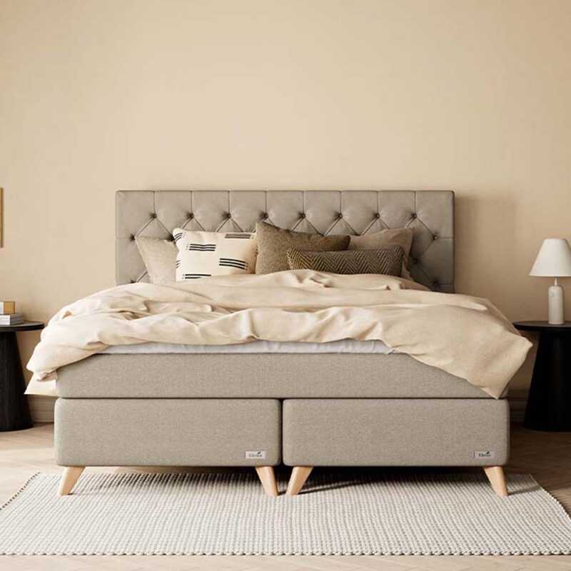 Ekens Entré Kontinentalsäng 160x200 Beige