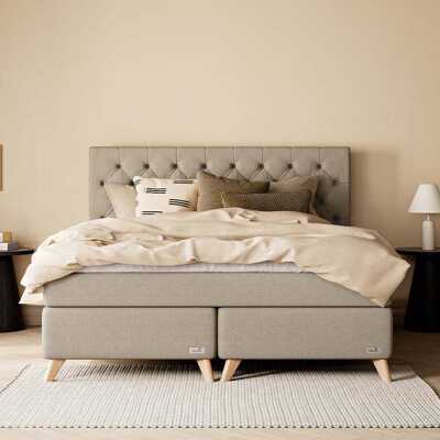 Ekens Entré Kontinentalsäng Sängpaket 160x200 Beige