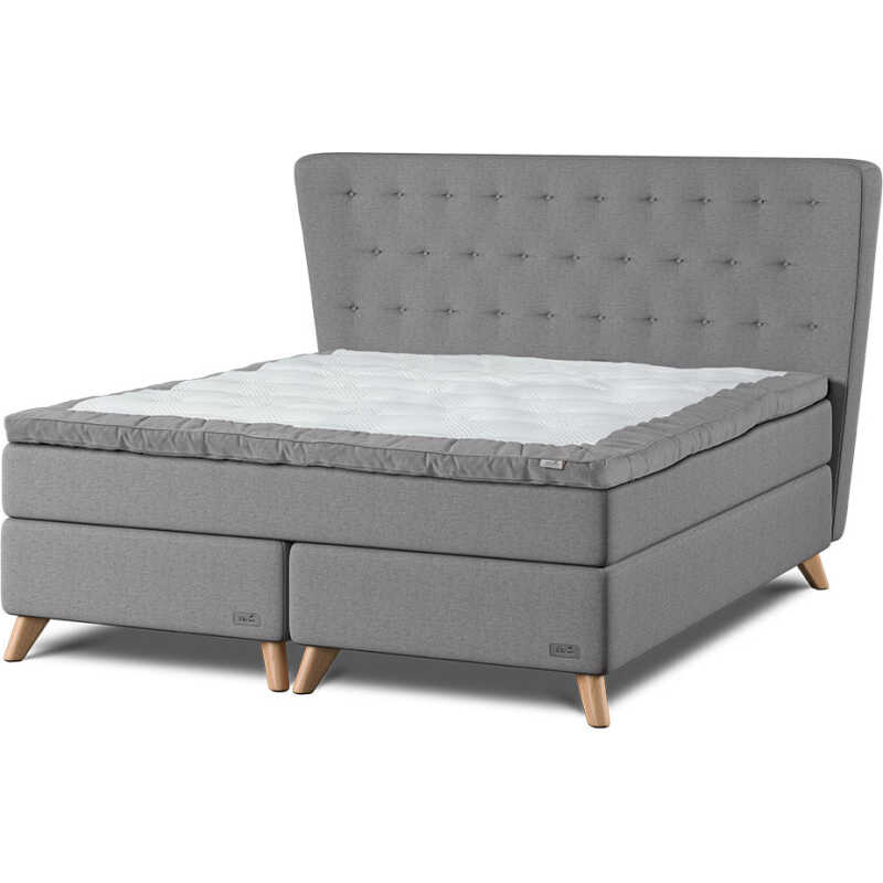 Ekens Essens Kontinentalsäng 160x200 Grå