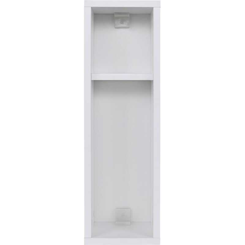 FUNZI LIVING Turra sängbord, m. 1 hylla - vit melamin FUNZI LIVING Turra sängbord, m. 1 hylla - vit melamin