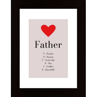 Father - Words Are Not Enough Poster