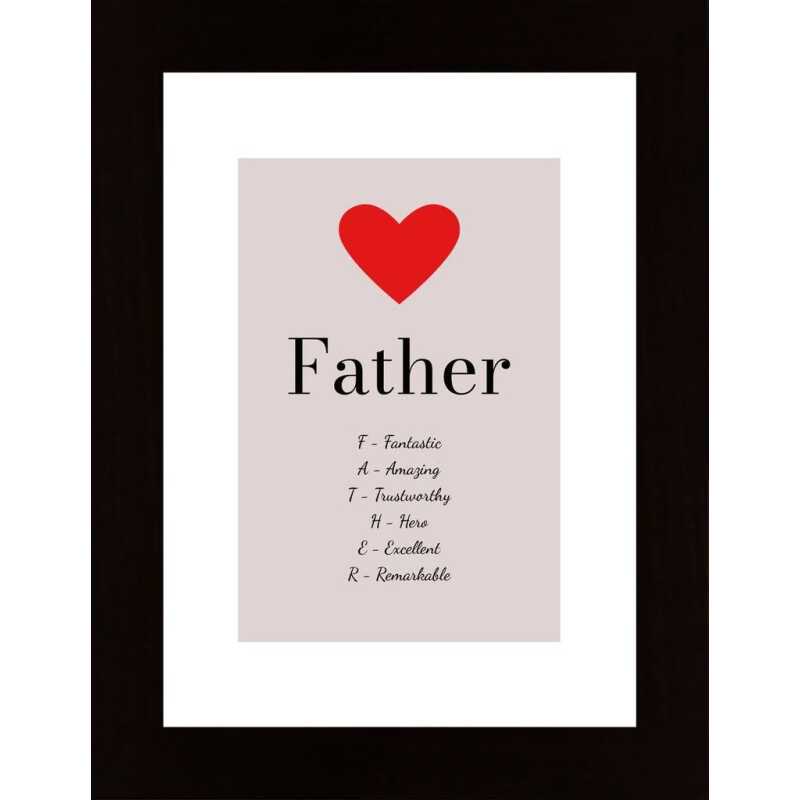 Father - Words Are Not Enough Poster