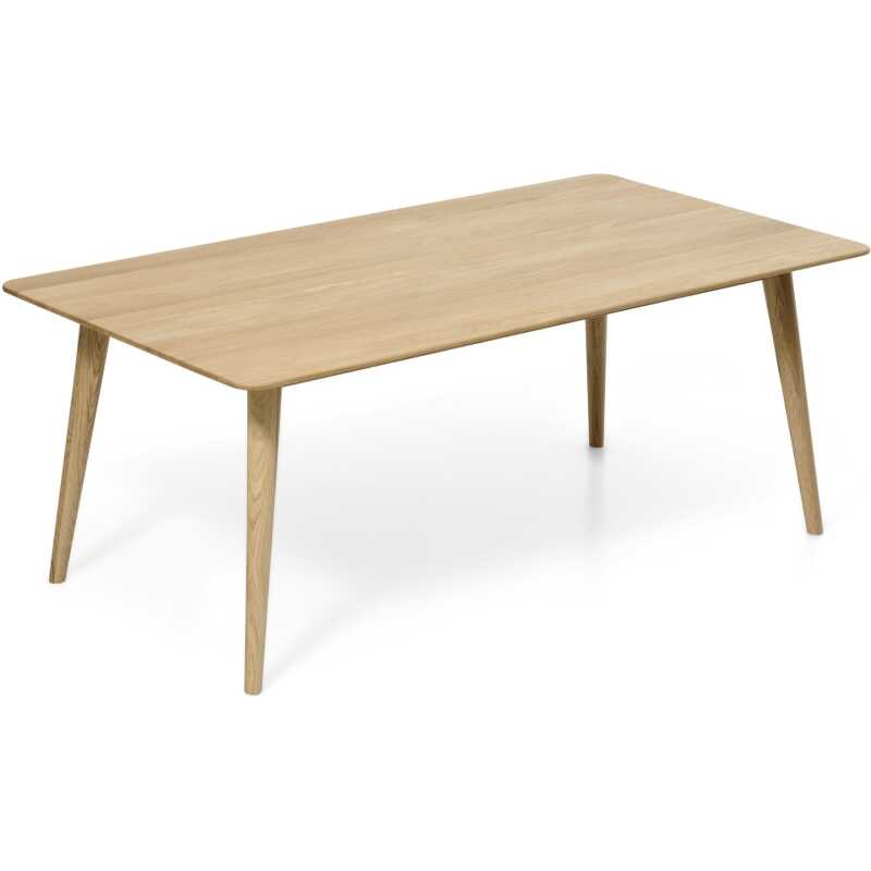 Fiji soffbord XL, rektangulärt - naturlig ek