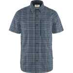 Fjällräven Men's Abisko Hike Shirt Shortsleeve Indigo Blue/Dark Navy