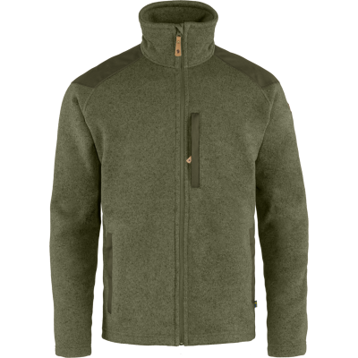 Fjällräven Men's Buck Fleece Laurel Green-Deep Forest