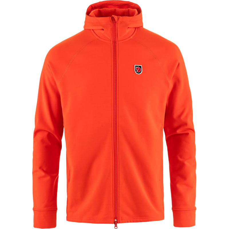 Fjällräven Men's Expedition Fleece Hoodie Flame Orange