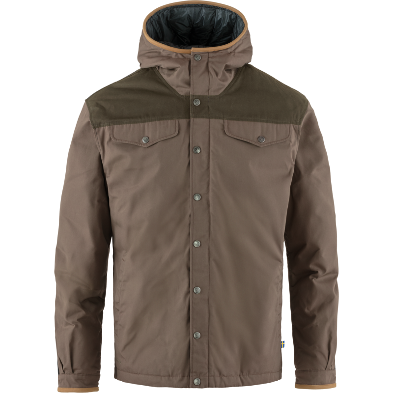 Fjällräven Men's Greenland No. 1 Down Jacket Suede Brown-Dark Olive Fjällräven Men's Greenland No. 1 Down Jacket Suede Brown-Dark Olive