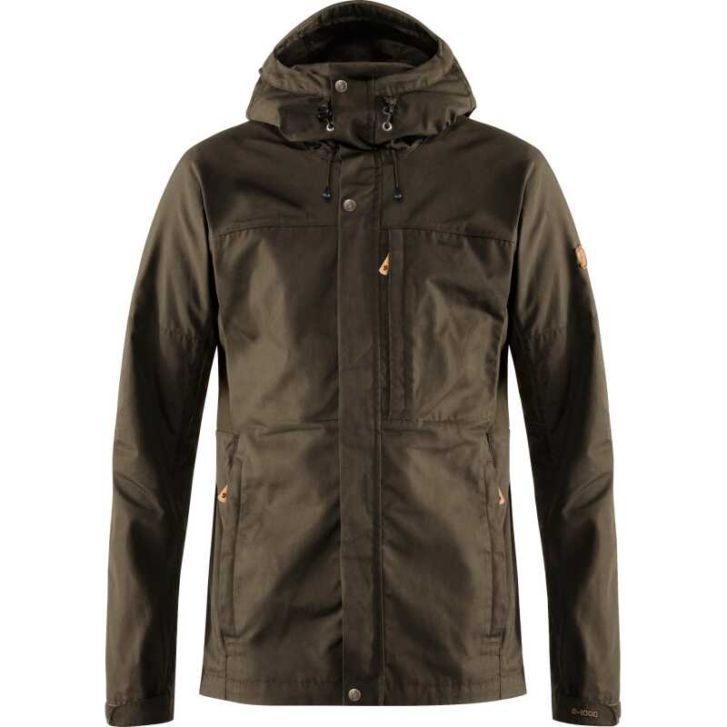 Fjällräven Men's Kaipak Jacket Dark Olive Fjällräven Men's Kaipak Jacket Dark Olive