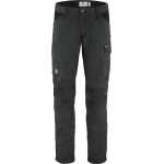 Fjällräven Men's Kaipak Trousers Dark Grey-Black