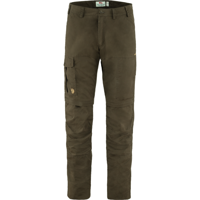 Fjällräven Men's Karl Pro Zip-Off Trousers Dark Olive Fjällräven Men's Karl Pro Zip-Off Trousers Dark Olive