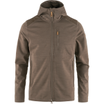 Fjällräven Men's Keb Fleece Hoodie Suede Brown