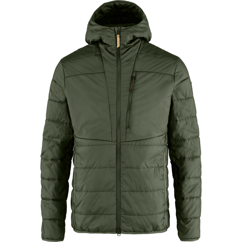 Fjällräven Men's Keb Padded Hoodie Deep Forest Fjällräven Men's Keb Padded Hoodie Deep Forest