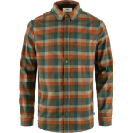 Fjällräven Men's Lappland Stretch Flannel Shirt Laurel Green-Autumn Leaf