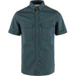 Fjällräven Men's Övik Air Stretch Short Sleeve Shirt Mountain Blue
