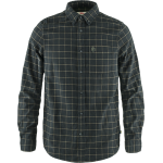 Fjällräven Men's Övik Flannel Shirt Dark Grey